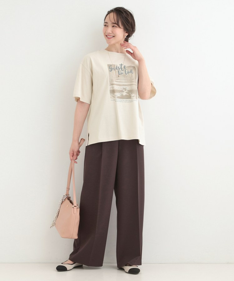 プチプラベーシックプリントTシャツ24