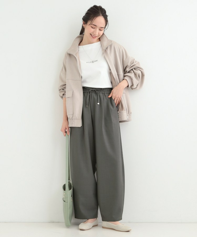 タックバギーカーブパンツ4