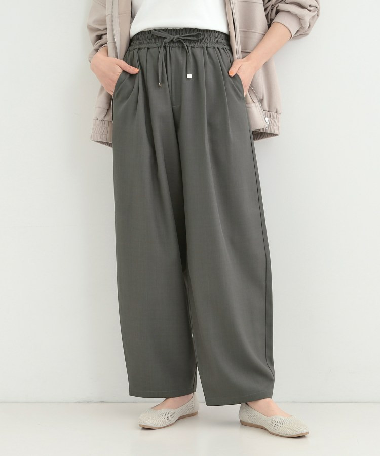 タックバギーカーブパンツ1