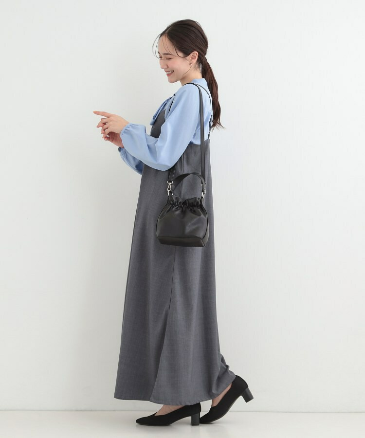 口元ギャザーミニショルダーバッグ3