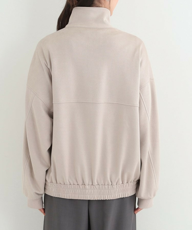 カットスエードスタンドブルゾン12