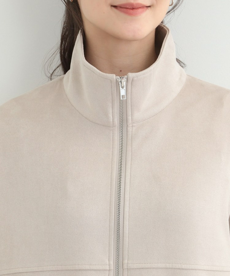 カットスエードスタンドブルゾン13