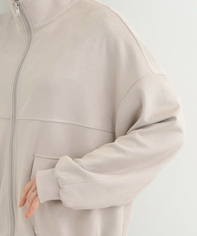 カットスエードスタンドブルゾン14