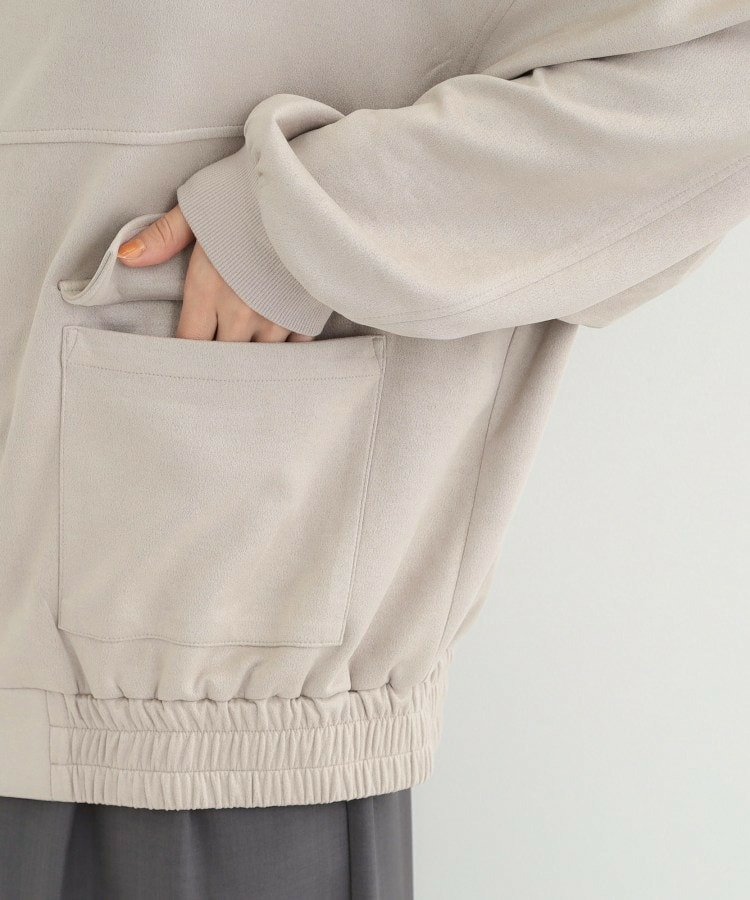 カットスエードスタンドブルゾン15