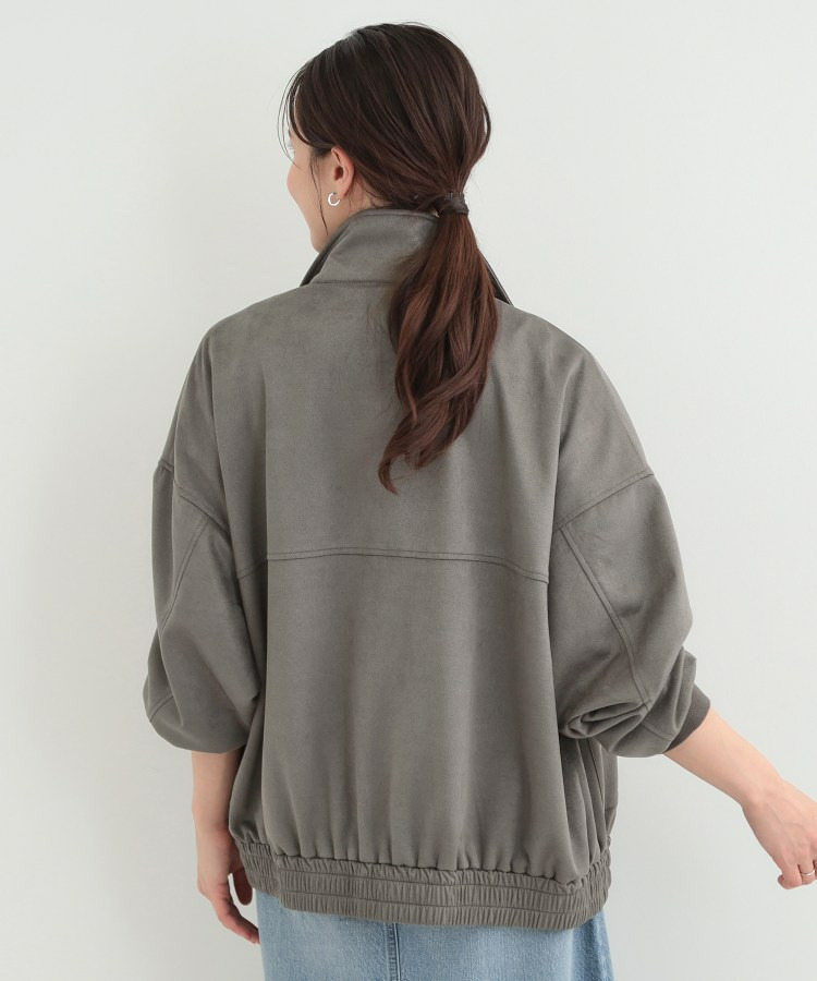 カットスエードスタンドブルゾン3