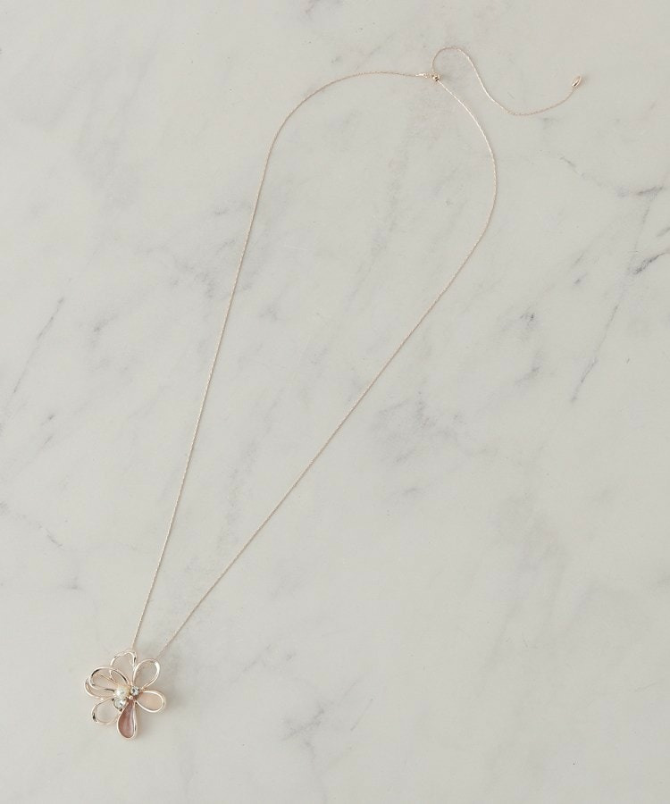 エポ花モチーフネックレス3