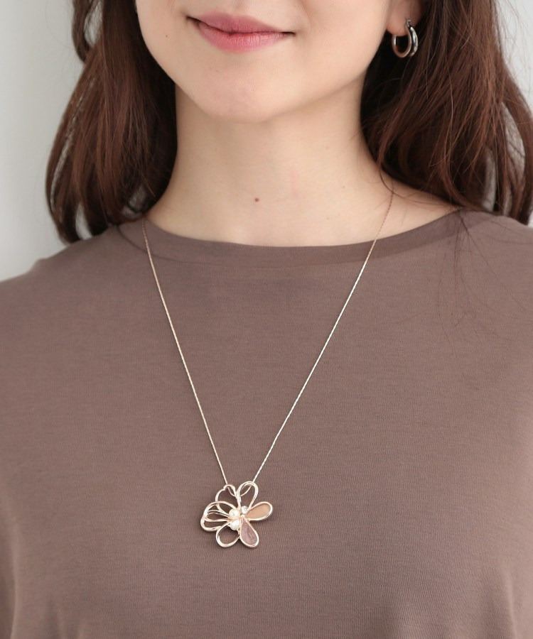 エポ花モチーフネックレス5