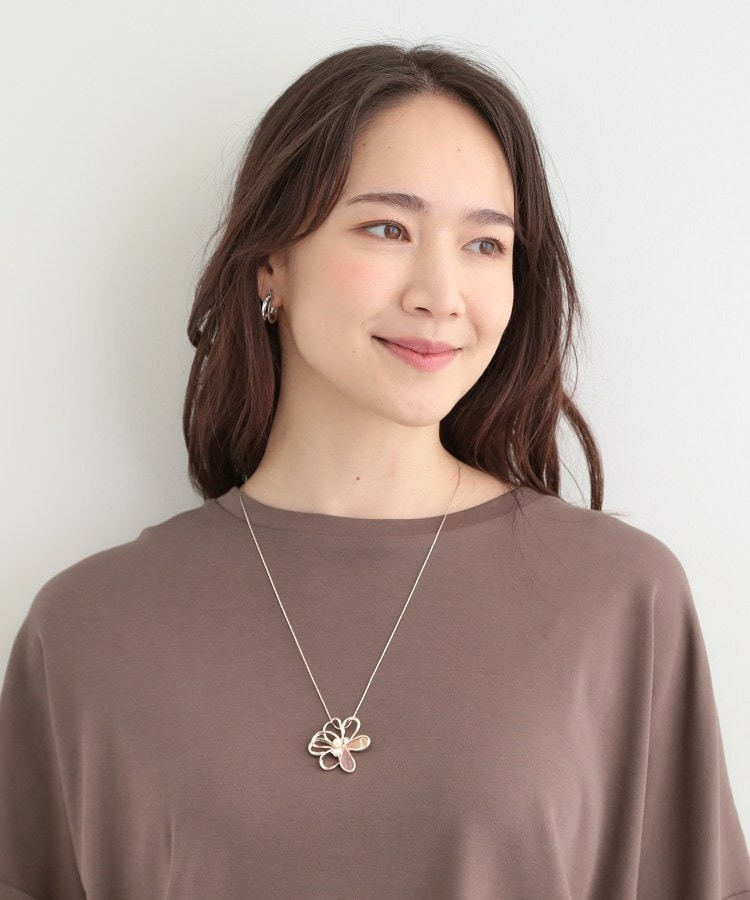 エポ花モチーフネックレス6