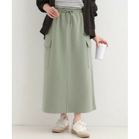 【洗濯機可/S-LL】サイドポケットでこなれ感のある ダンボールカーゴスカート