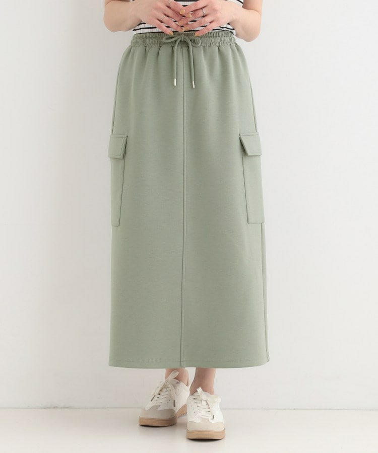【洗濯機可/S-LL】サイドポケットでこなれ感のある ダンボールカーゴスカート6