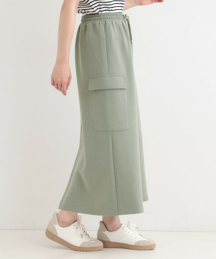 【洗濯機可/S-LL】サイドポケットでこなれ感のある ダンボールカーゴスカート7