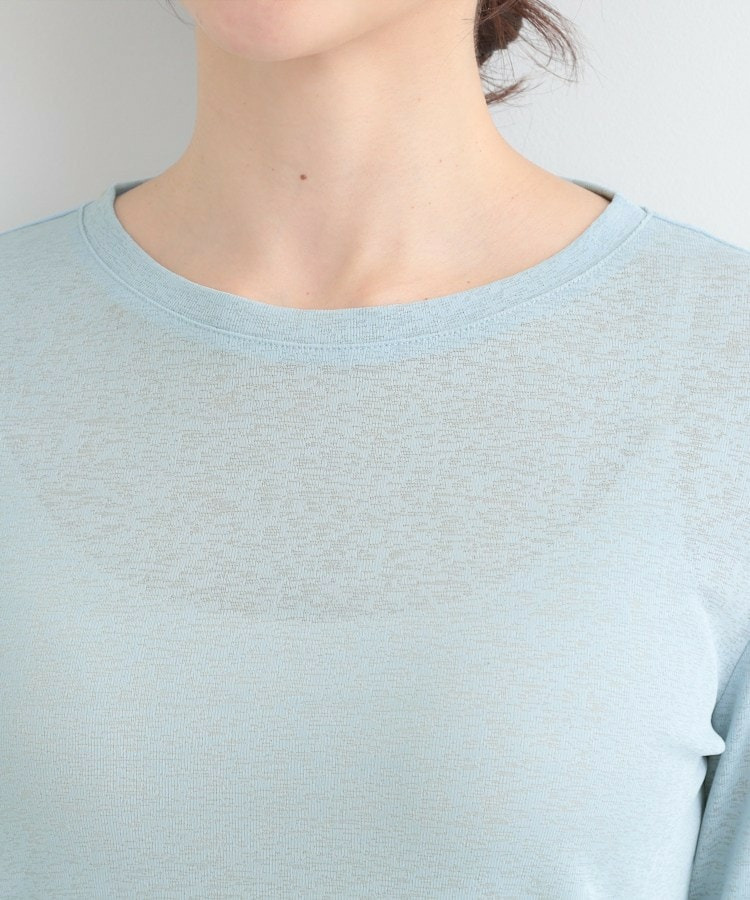 【2点セット/洗濯機可/S-LL】こなれ感あるレイヤードスタイルが即完成 シアーカーディガン+ロンT29