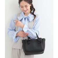 ハンドルリボンデザイントートバッグ