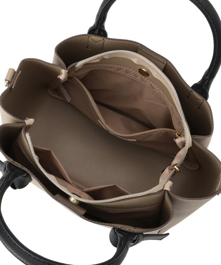 ハンドルリボンデザイントートバッグ16