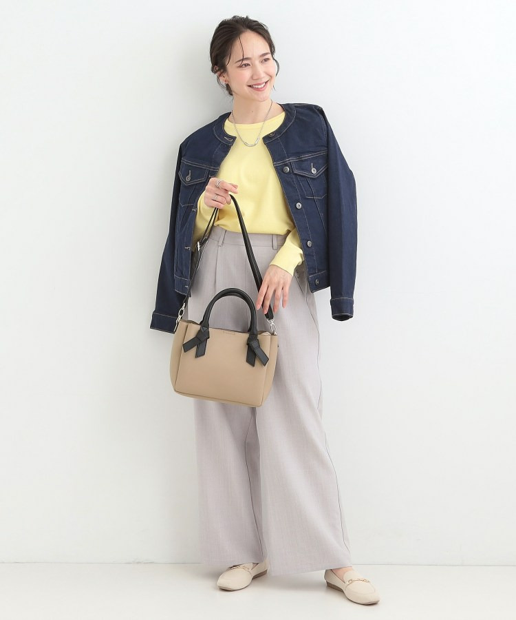 ハンドルリボンデザイントートバッグ5