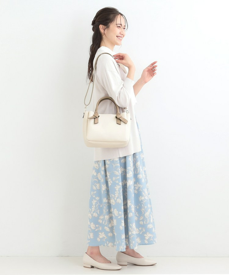 ハンドルリボンデザイントートバッグ7