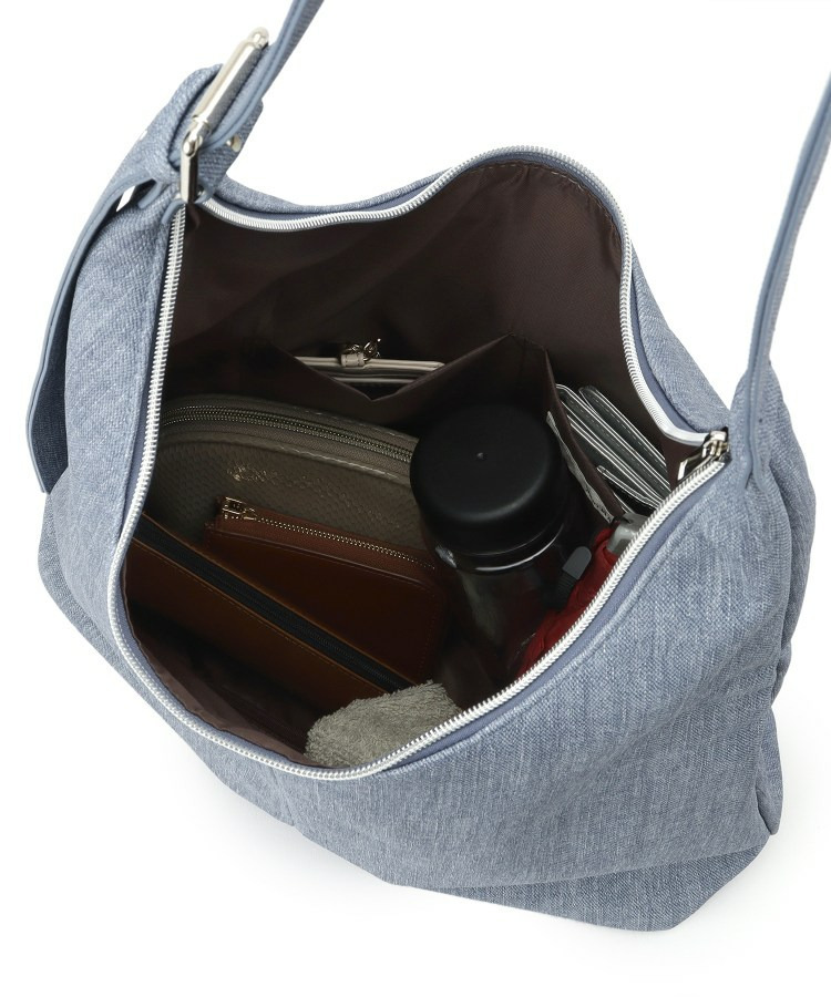 デニム風生地ワンショルダーバッグ13