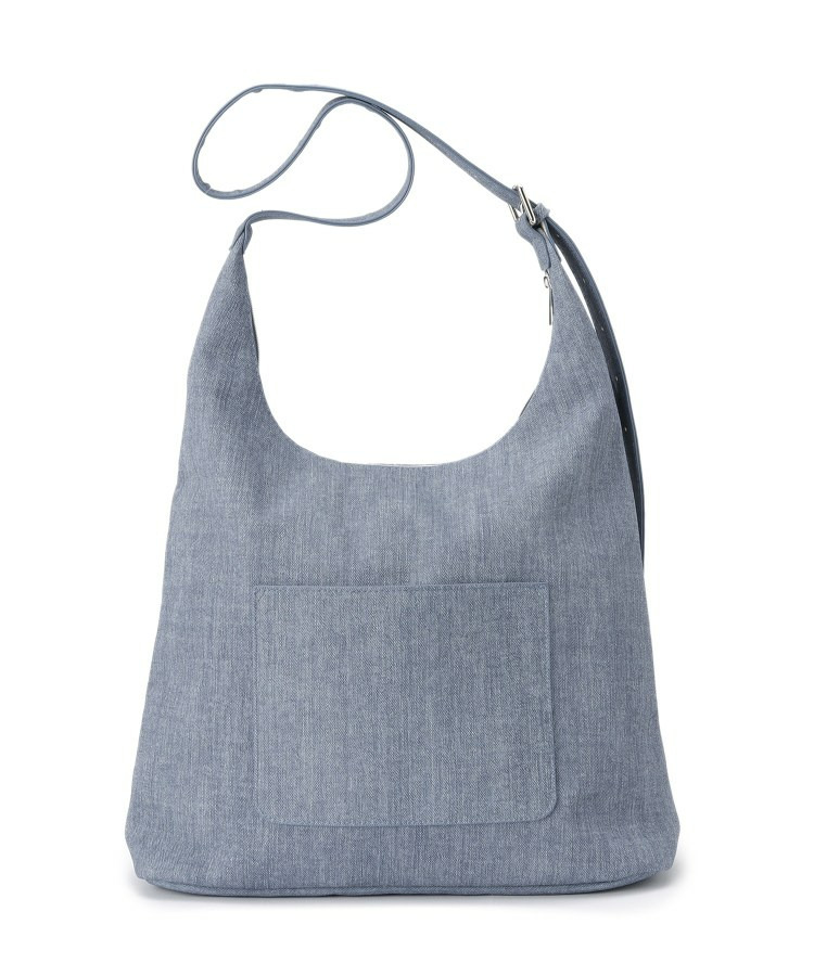 デニム風生地ワンショルダーバッグ9