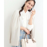 【洗濯機可/ひんやり/UV】さらっとしたタッチが心地よい 体型カバーも叶う　ロングカーディガン