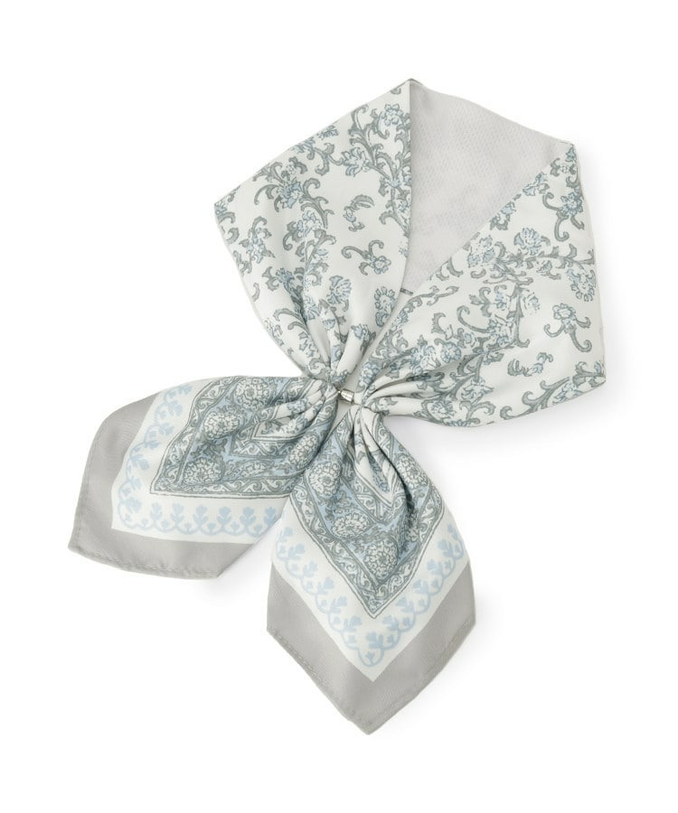 【接触冷感／UVカット】ひんやりワンタッチスカーフ