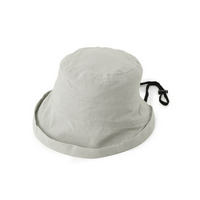 【UV/吸水速乾】つば先UPハット