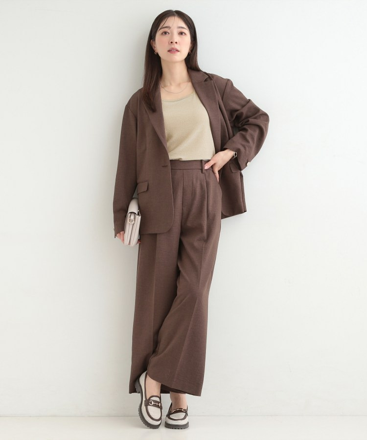 【前後2WAY/洗濯機可/S-LL】コーデのアクセントに きらきらラメタンクトップ11