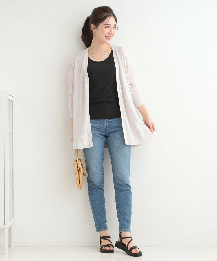 【前後2WAY/洗濯機可/S-LL】コーデのアクセントに きらきらラメタンクトップ21