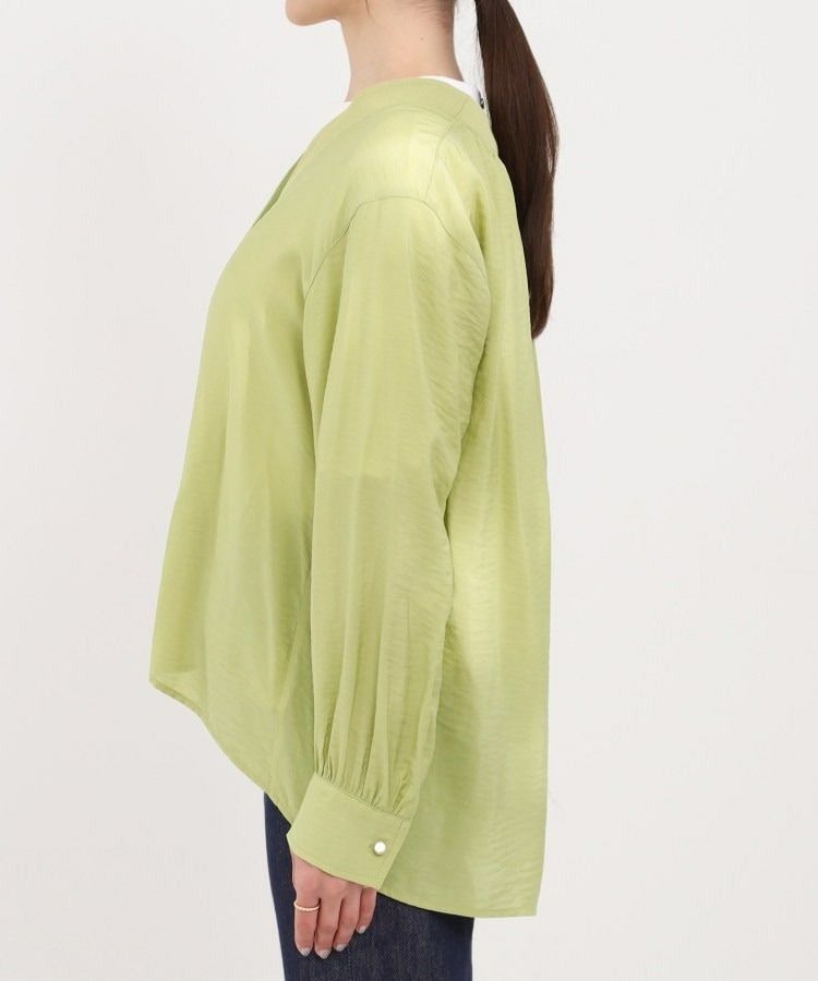 シアーVネックブラウス15