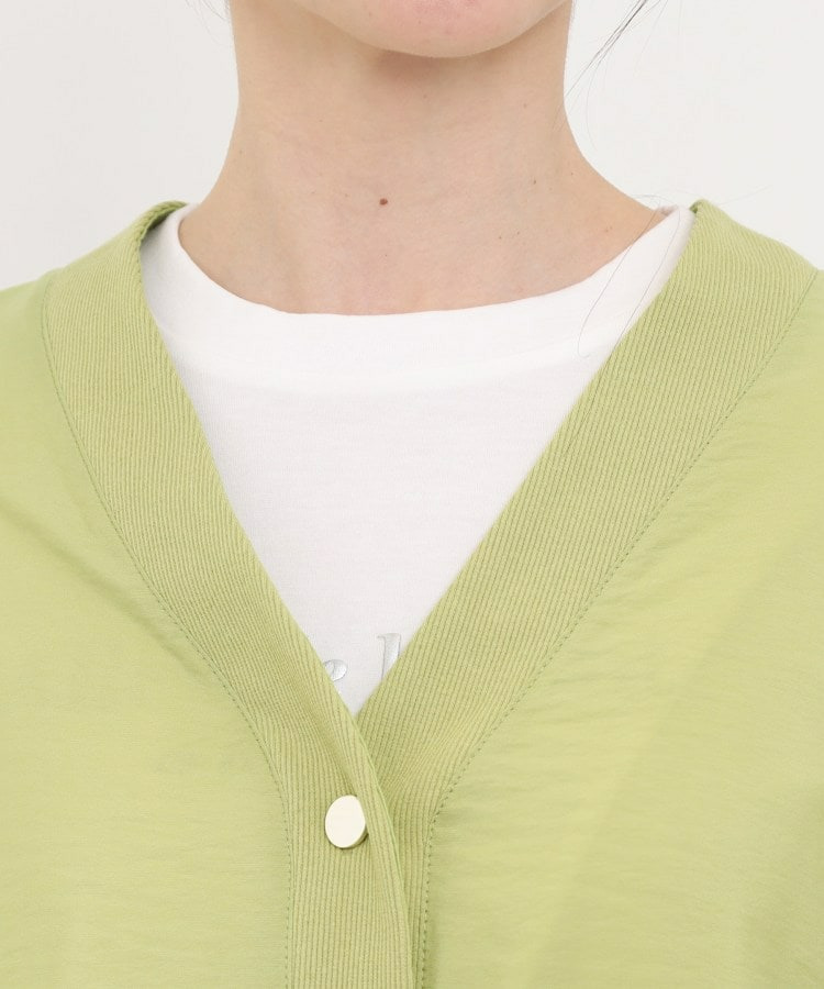 シアーVネックブラウス17