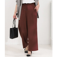 【着丈選べる/セットアップ可/洗濯後しわになりにくい】イージーワイドパンツ