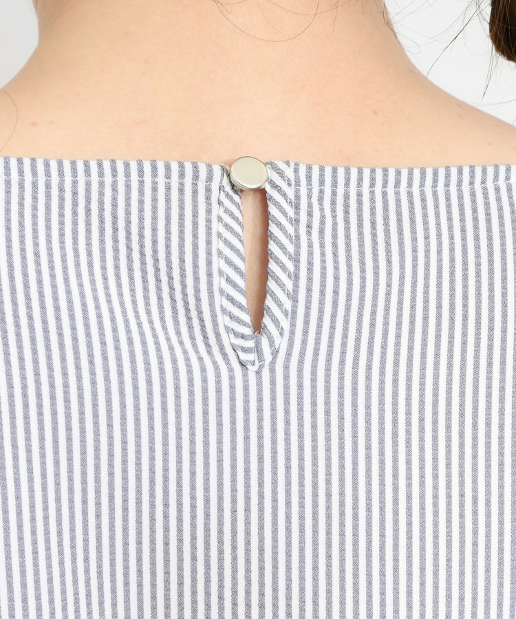 【洗濯機可/UV/3WAY】シルエットが変えられる サッカーウエストリボンブラウス27