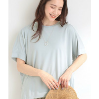 【ひんやり/UV/S-LL】後ろ姿も涼しげに ひやとろドルマンTシャツ