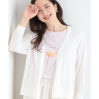 【ひんやり/洗濯機可/S-LL/選べる6色】サッと羽織るだけでこなれ見え マルチに使えるトッパーカーディガン