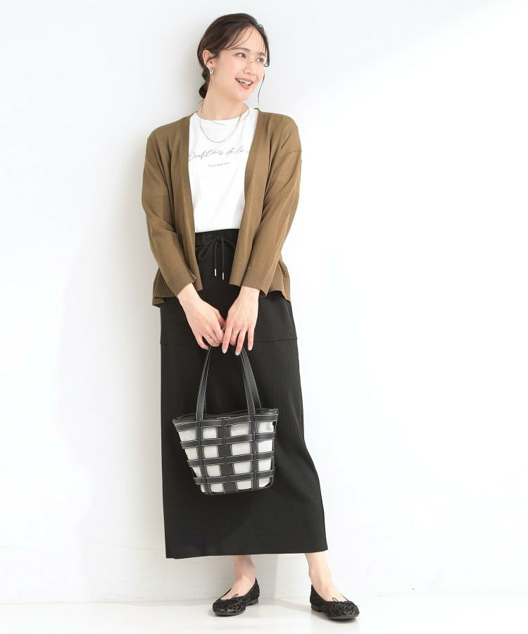 【ひんやり/洗濯機可/S-LL/選べる6色】サッと羽織るだけでこなれ見え マルチに使えるトッパーカーディガン12