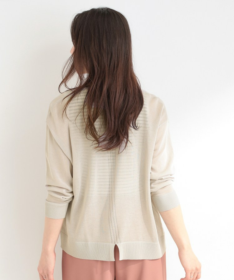 【ひんやり/洗濯機可/S-LL/選べる6色】サッと羽織るだけでこなれ見え マルチに使えるトッパーカーディガン15