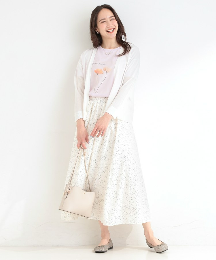 【ひんやり/洗濯機可/S-LL/選べる6色】サッと羽織るだけでこなれ見え マルチに使えるトッパーカーディガン4