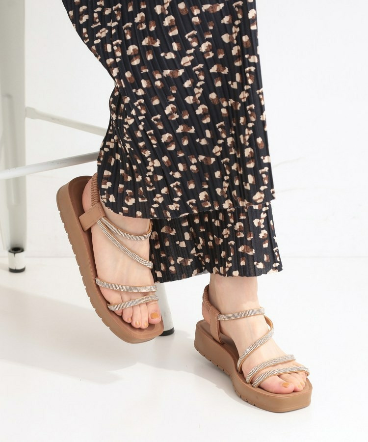 キラキラチューブサンダル