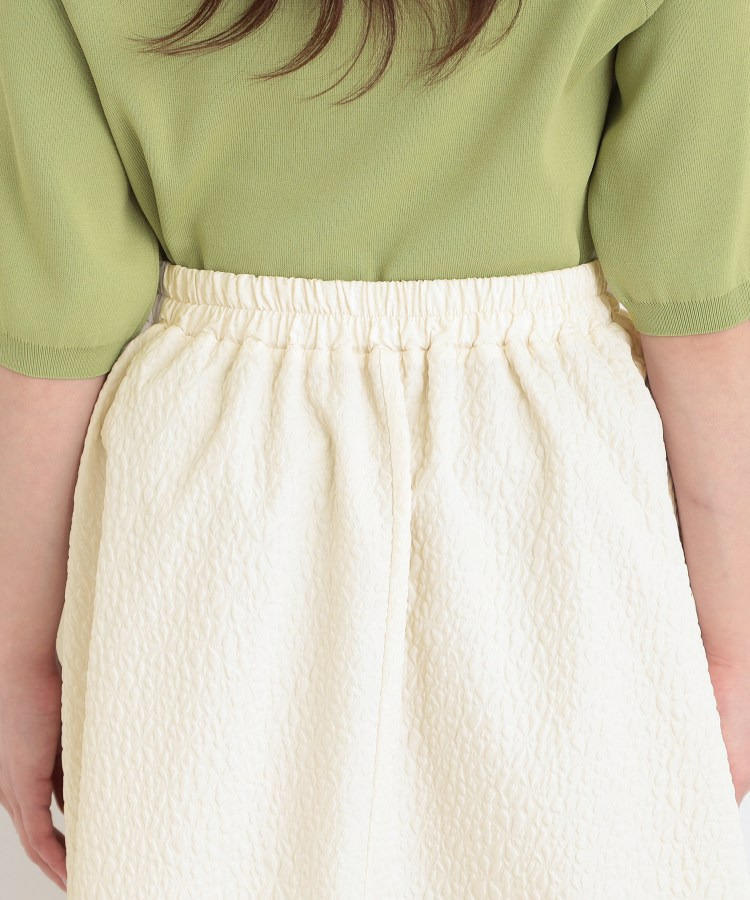 お花柄ジャカード フレアスカート14