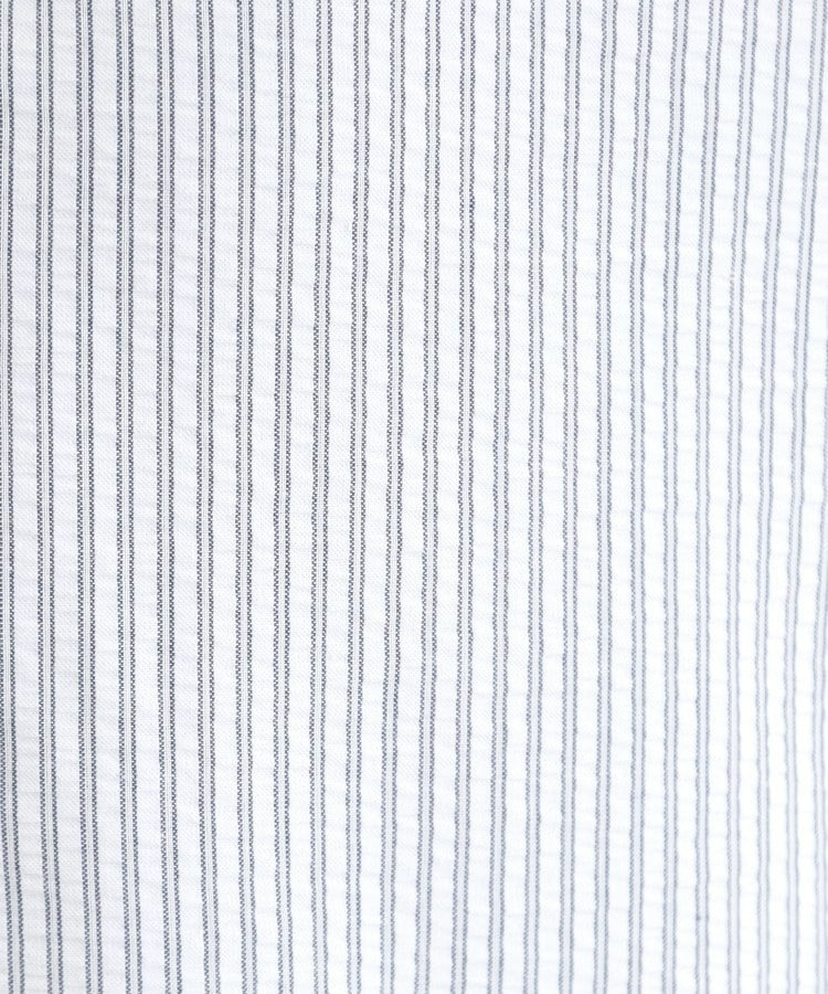 ストライプフードシャツ5