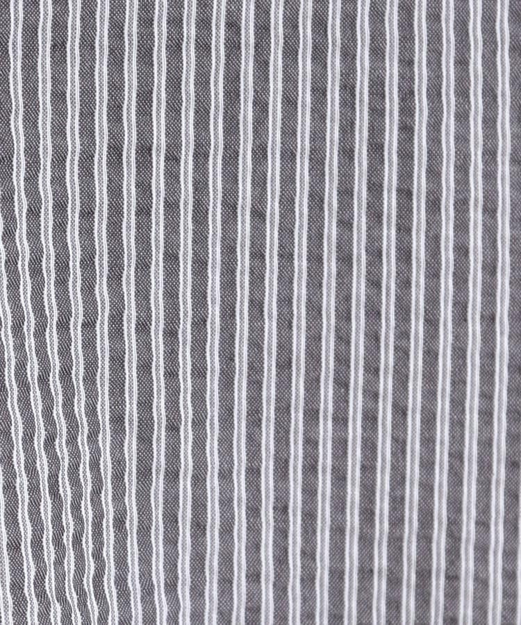 ストライプフードシャツ9