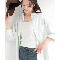 【ひんやり/UV/吸水速乾】ラッシュガード前あきシャツ