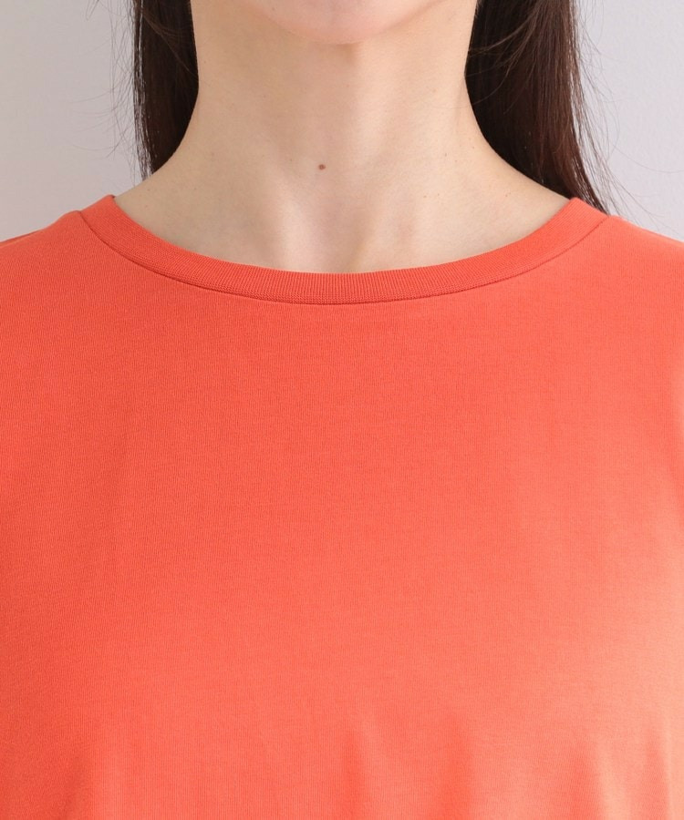 【洗濯機可/ひんやり/S-LL】レース使いがポイント 体型カバーもできる 1枚でサマになるデザインTシャツ21