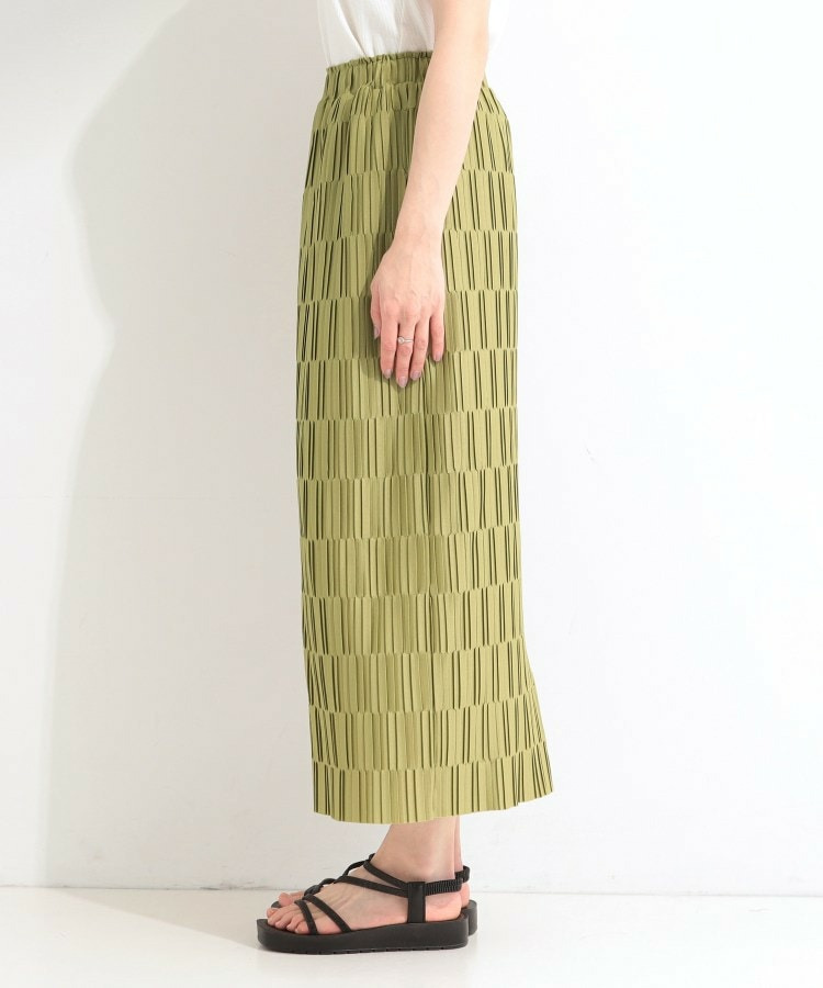 【S-LL/洗濯機可】変形プリーツで差が付く ナロースカート11