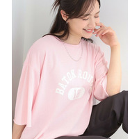 【洗濯機可/S-LL/選べる6柄】切りっぱなしお袖がこなれカジュアル 5分袖シアーTシャツ