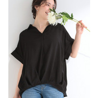 【ひんやり】裾タックスキッパーシャツ