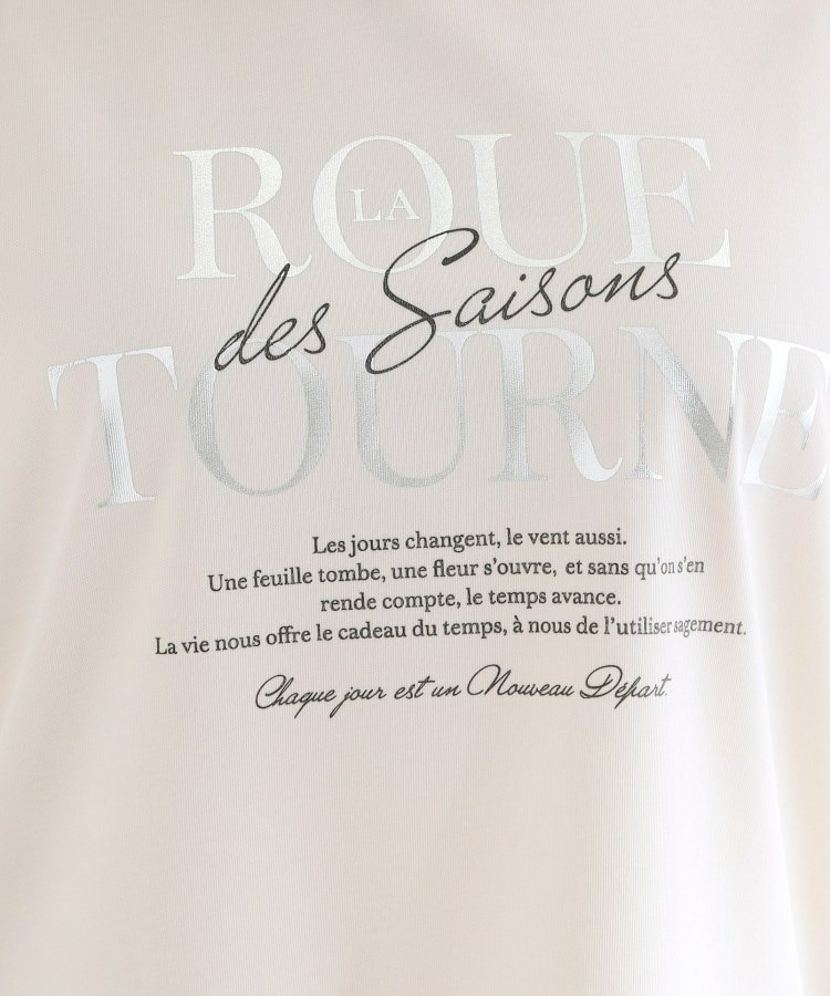 【ひんやり/S-LL/洗濯機可】色・柄選べる お袖チュールレイヤード プリントアソートTシャツ13