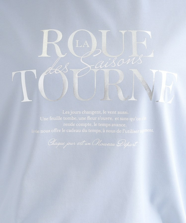 【ひんやり/S-LL/洗濯機可】色・柄選べる お袖チュールレイヤード プリントアソートTシャツ17