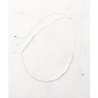 紐ビーズネックレス