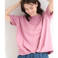【ひんやり/S-LL】インせず決まる フロントタックデザインTシャツ