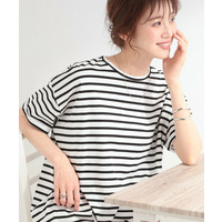 【ひんやり/洗濯機可/S-LL】インしてる風 フロントタックデザインTシャツ